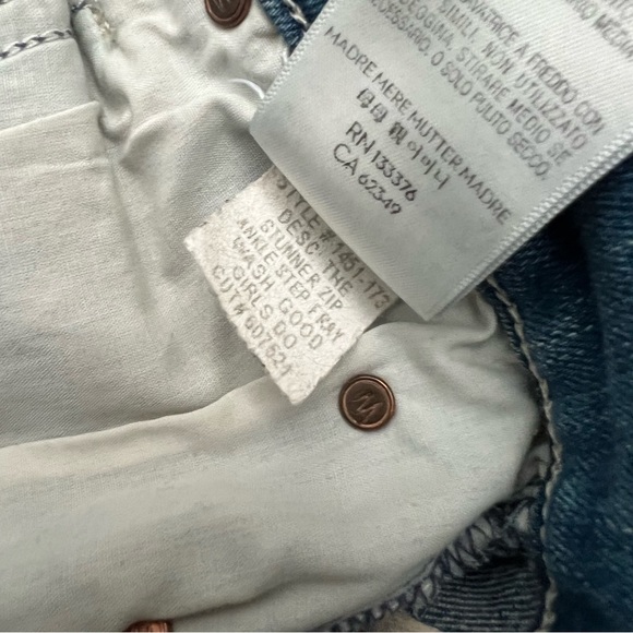 Mother Stunned Ankle Fray in Good Girls Do Sz 24 - Picture 14 of 15